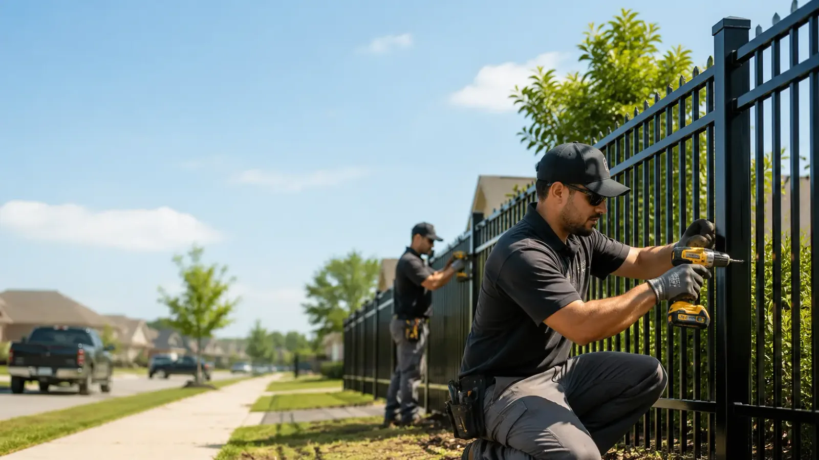 Metal Fence Installation in Atlanta, KS